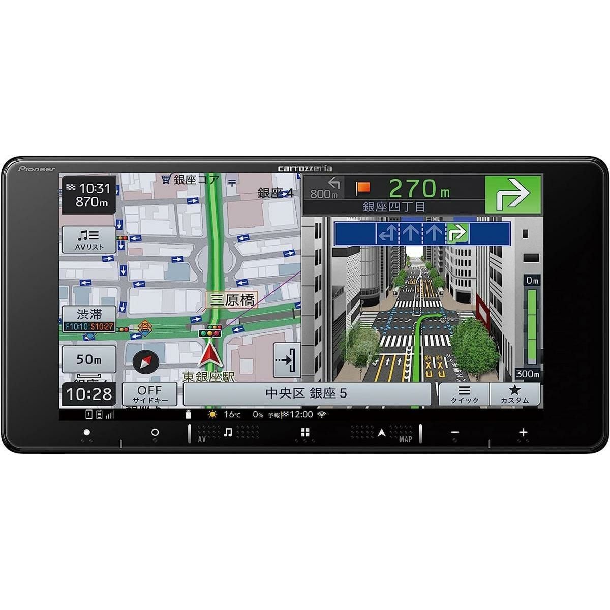 KENWOOD(ケンウッド) カーナビ フルセグ9V型フローティングモデル MDV