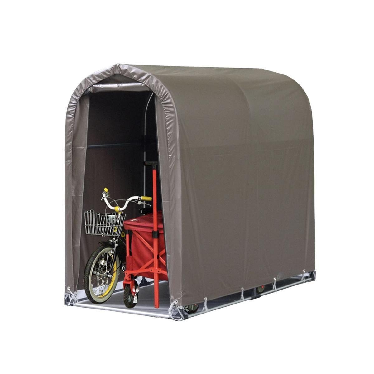 在庫有・即納】南榮工業 NAN-A サイクルハウス 2台用 GU グレーユー