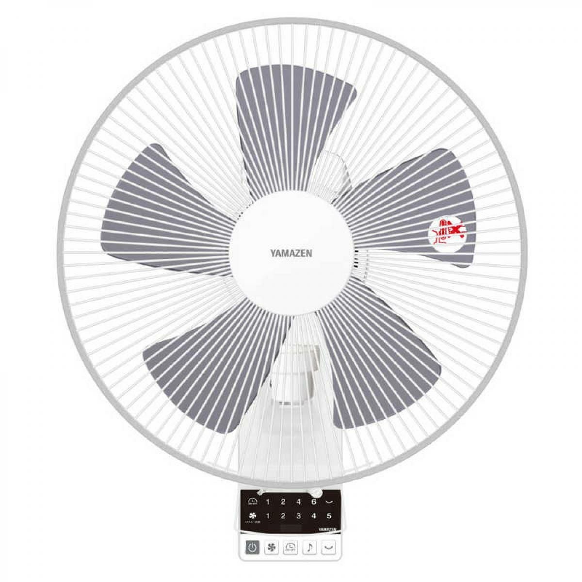2F】 【在庫有・即納】山善 30cm DCモーター搭載 壁掛式扇風機