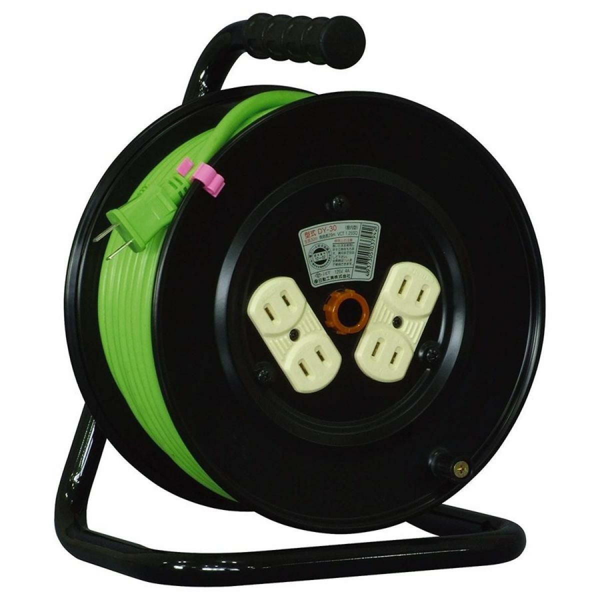 在庫有・即納】電工ドラム 15A×30m 日動 電工ドラム コード 電工ドラム