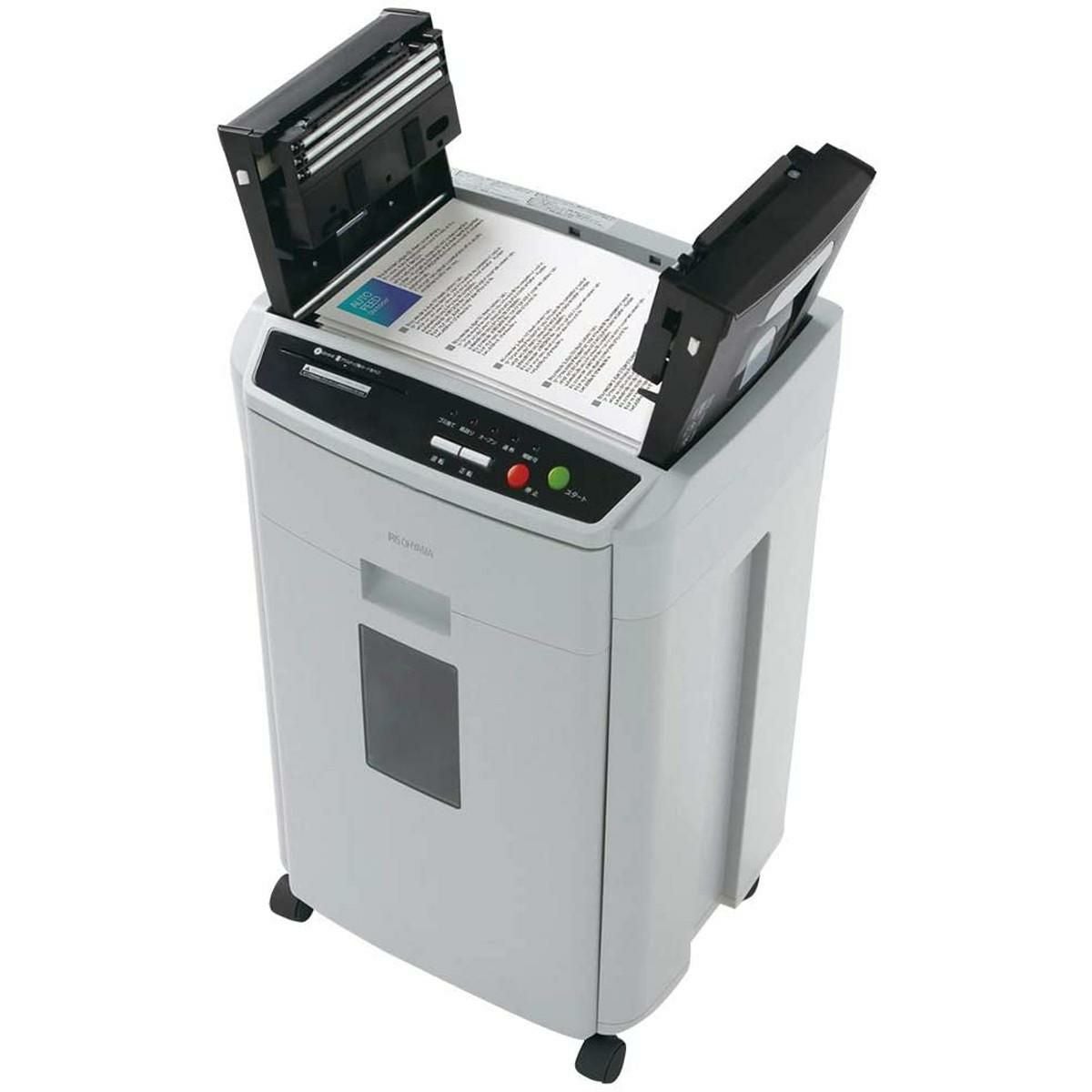 i】 アイリスオーヤマ オートフィードシュレッダー AFS150HC-H GY
