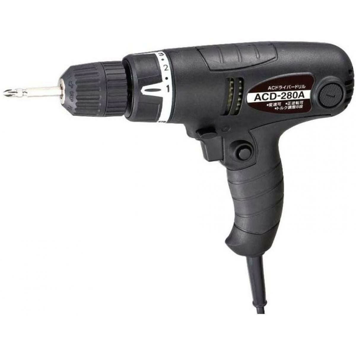 インパクトドライバ インパクトドライバー ドライバー コード式 ビットPH1 PH2付 ACID-230