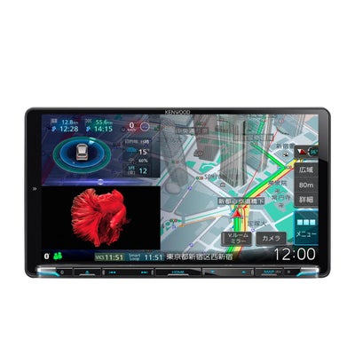 KENWOOD(ケンウッド) カーナビ フルセグ9V型フローティングモデル MDV 