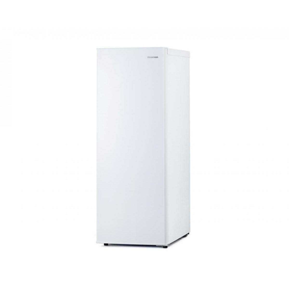 在庫有・即納】 アイリスオーヤマ スリム冷凍庫 80L(右開き) ホワイト